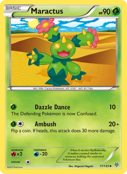 Maractus, card 11 from Plasma Storm