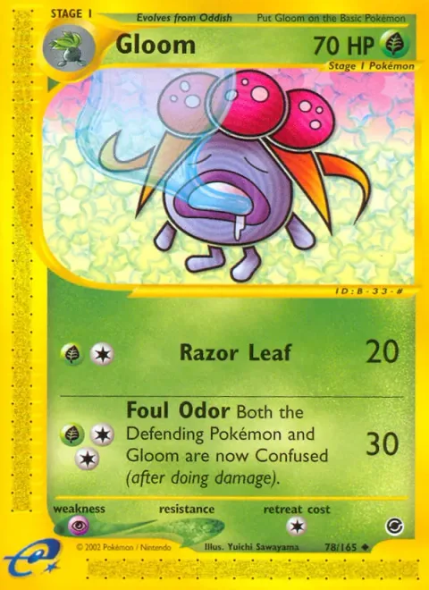 Gloom, card 78 from Expedition Base Set