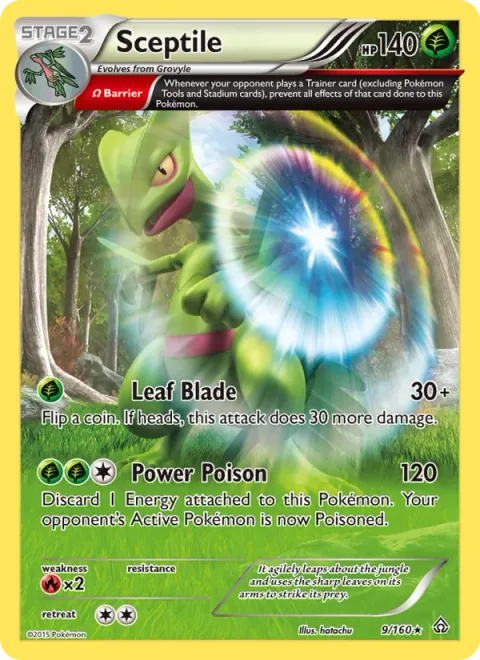 Sceptile, carte 9 de Primal Clash