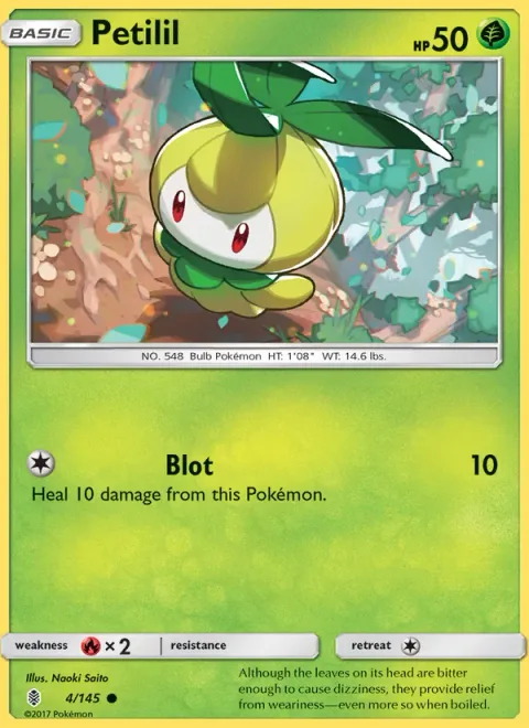 Petilil, card 4 from Guardians Rising
