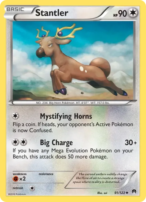 Stantler, card 91 from BREAKpoint