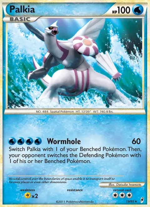 Palkia, card 19 from Call of Legends