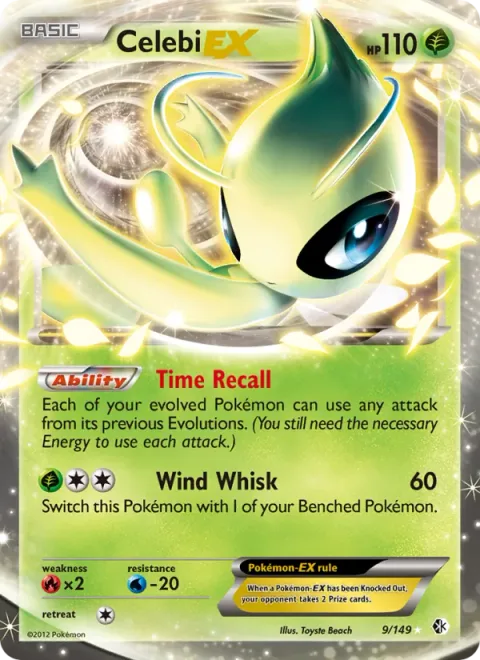 Celebi-EX, carte 9 de Boundaries Crossed