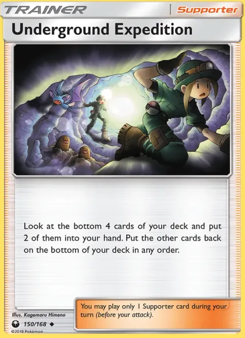 Underground Expedition, carte 150 de Celestial Storm