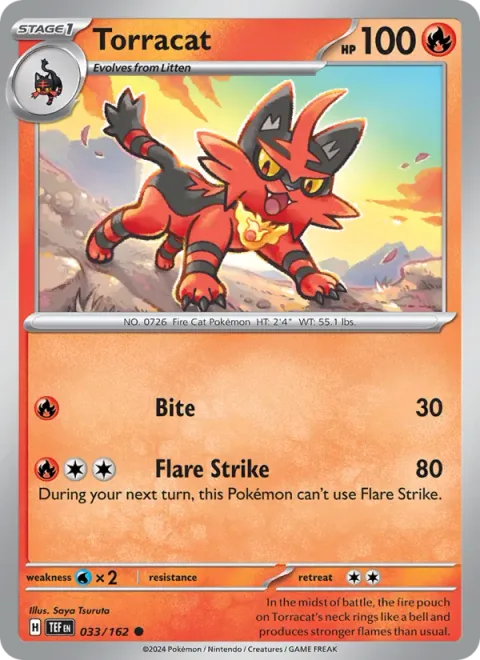 Torracat, carte 033 de Temporal Forces