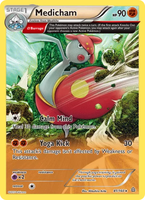 Medicham, carte 81 de Primal Clash