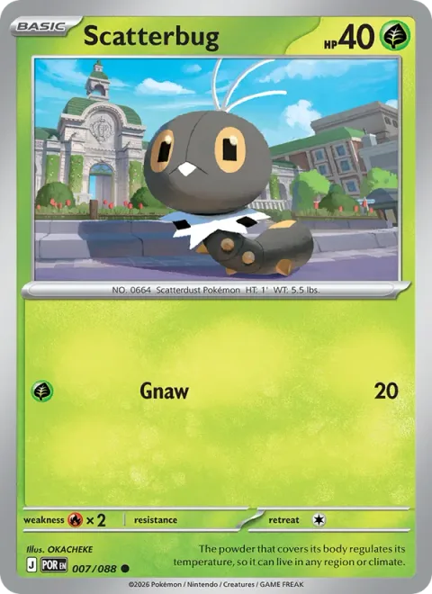 Scatterbug, carte 007 de Perfect Order