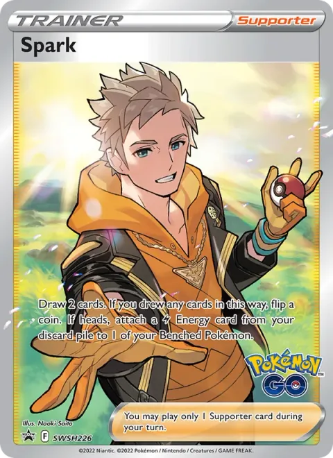Spark, carte SWSH226 de SWSH Black Star Promos