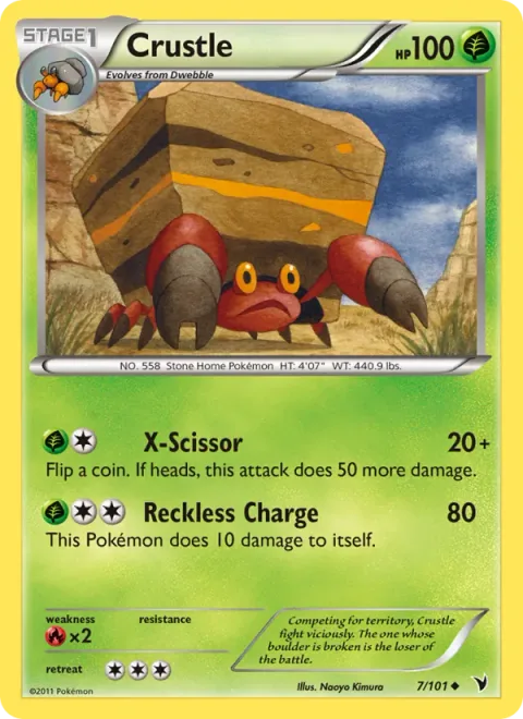 Crustle, card 7 from Noble Victories