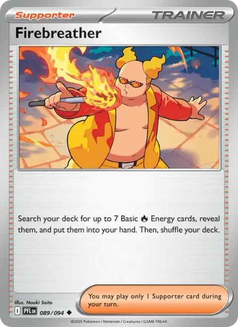 Firebreather, card 089 from Phantasmal Flames