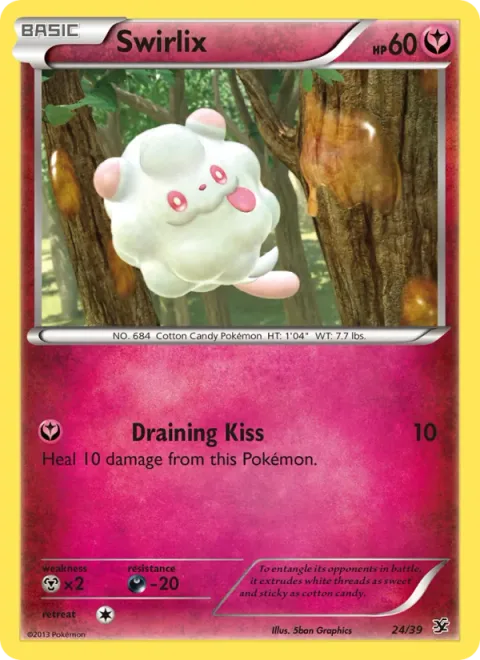 Swirlix, card 24 from Kalos Starter Set