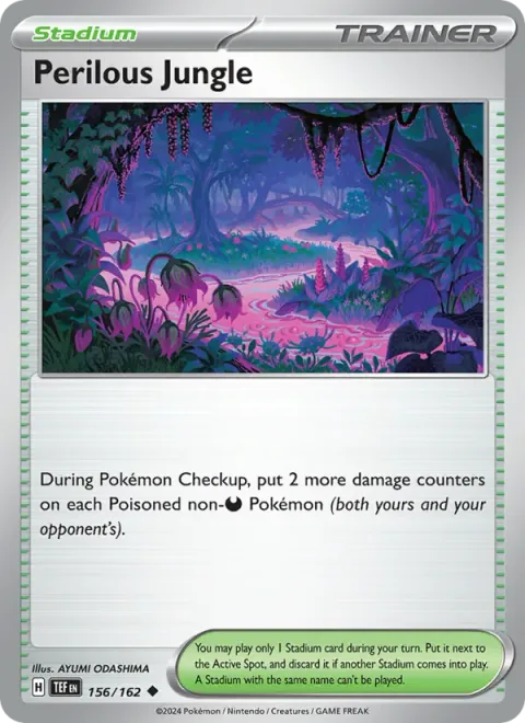 Perilous Jungle, card 156 from Temporal Forces