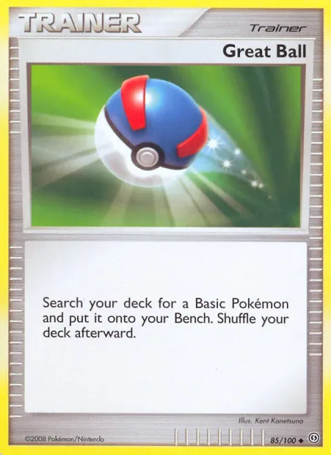 Great Ball, card 85 from Stormfront