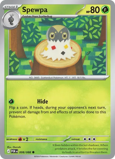 Spewpa, card 008 from Perfect Order