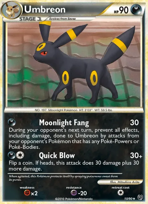 Umbreon, carte 10 de Undaunted
