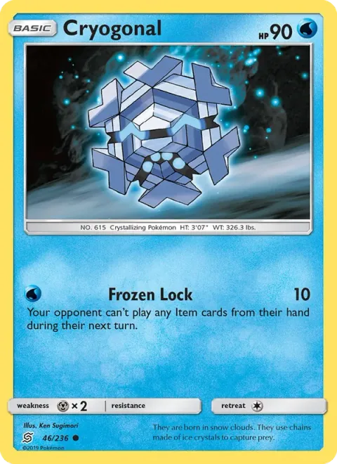 Cryogonal, card 46 from Unified Minds
