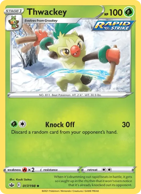 Thwackey, carte 17 de Chilling Reign