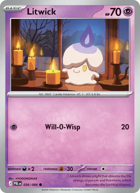 Litwick, carte 036 de Pitch Black