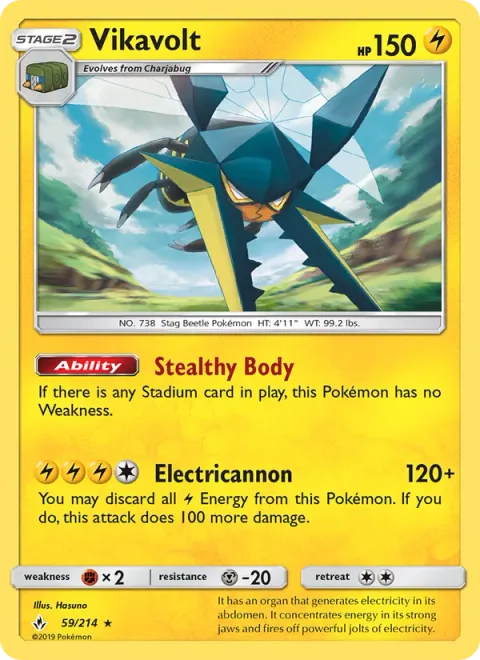 Vikavolt, card 59 from Unbroken Bonds