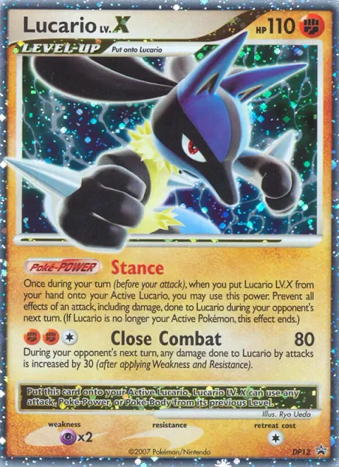Lucario, carte DP12 de DP Black Star Promos