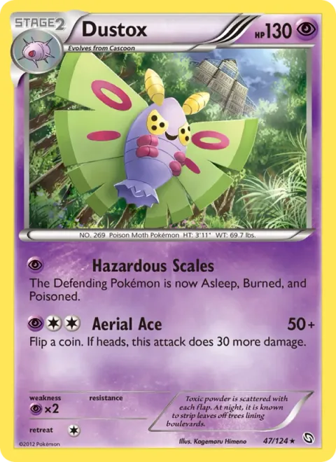 Dustox, card 47 from Dragons Exalted