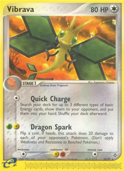 Vibrava, carte 22 de Dragon