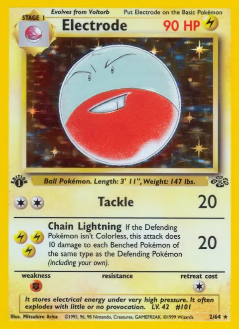 Electrode, card 2 from Jungle