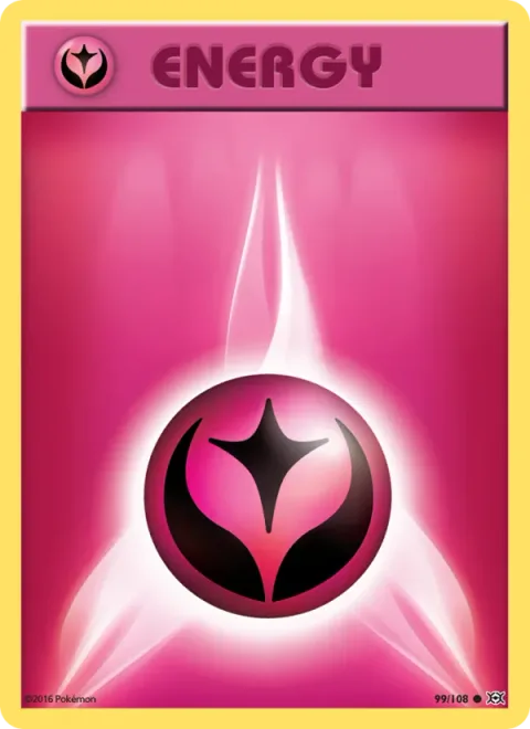 Fairy Energy, card 99 from Evolutions