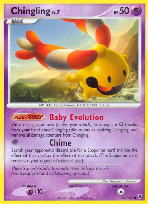 Chingling, card 98 from Supreme Victors