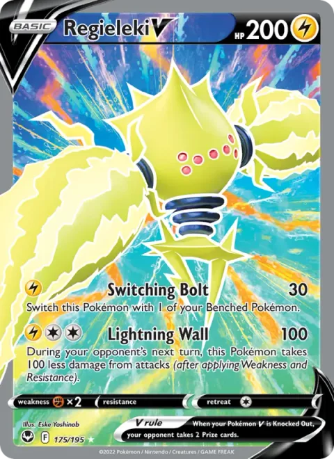Regieleki V, card 175 from Silver Tempest