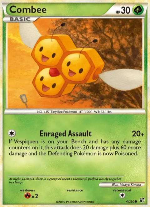 Combee, carte 44 de Undaunted