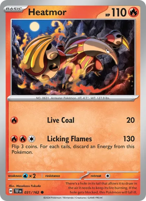 Heatmor, card 031 from Temporal Forces