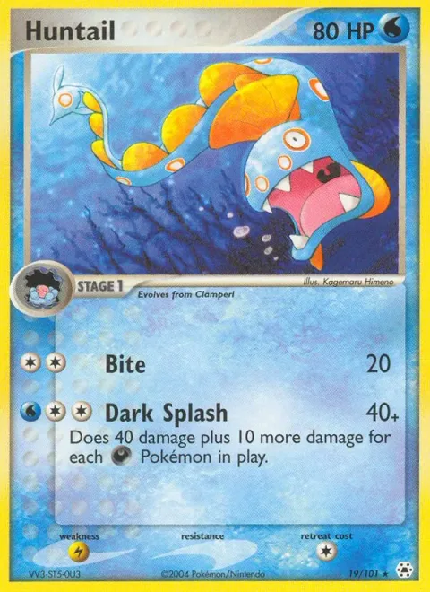 Huntail, card 19 from Hidden Legends