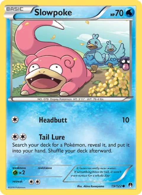 Slowpoke, card 19 from BREAKpoint