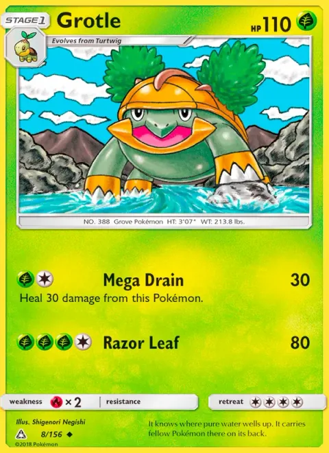 Grotle, card 8 from Ultra Prism
