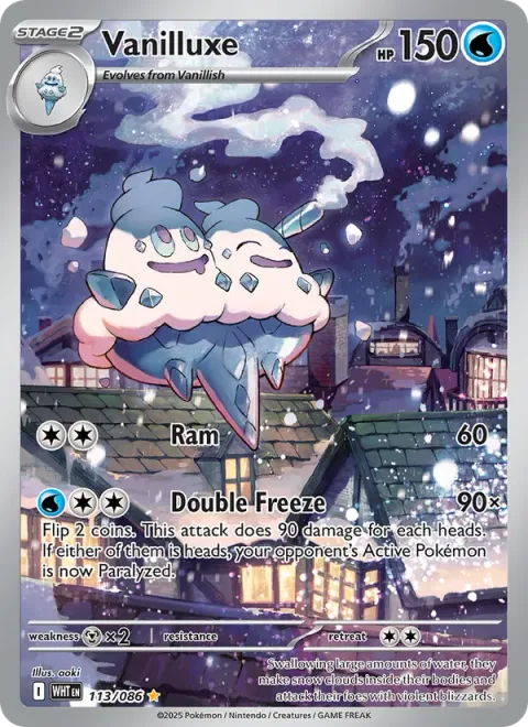 Vanilluxe, card 113 from White Flare