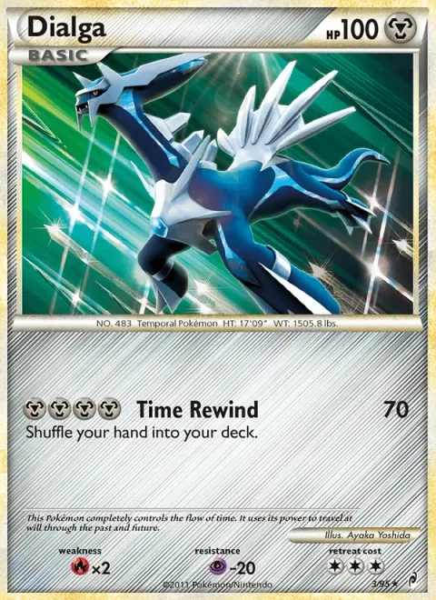 Dialga, carte 3 de Call of Legends