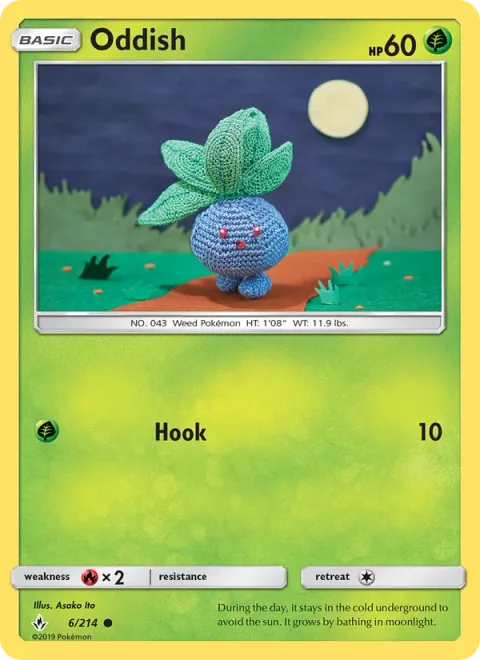 Oddish, carte 6 de Unbroken Bonds