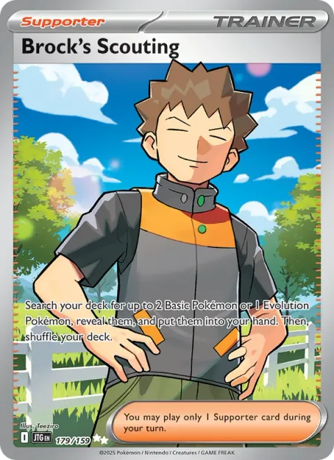 Brock's Scouting, card 179 from Journey Together