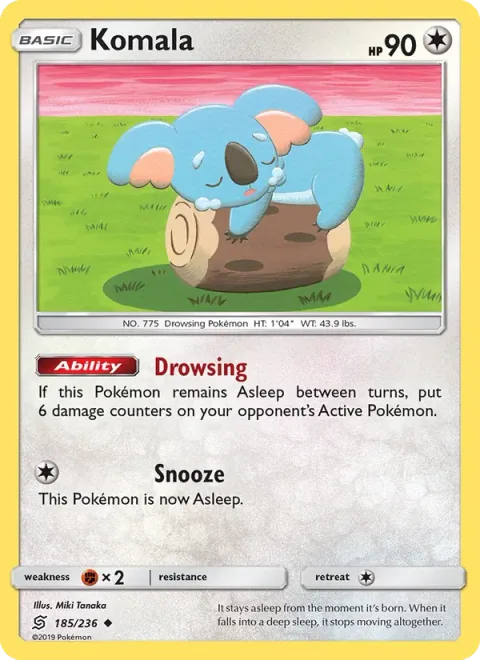 Komala, card 185 from Unified Minds