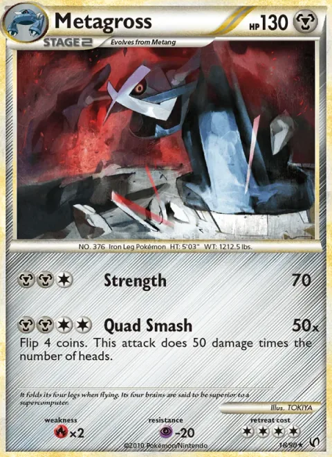 Metagross, card 18 from Undaunted