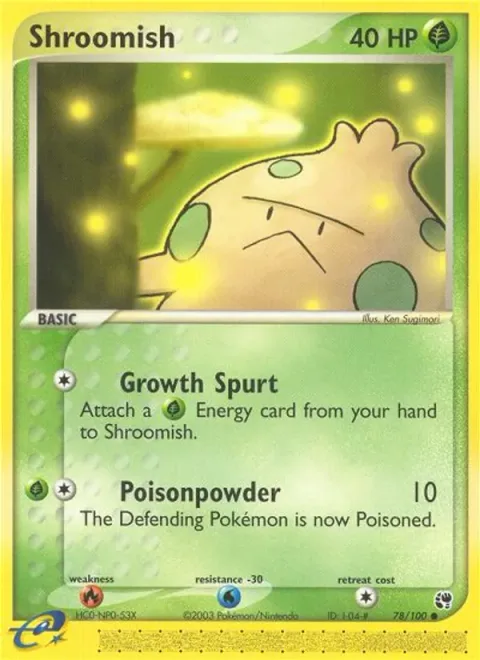 Shroomish, carte 78 de Sandstorm