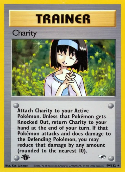 Charity, carte 99 de Gym Heroes