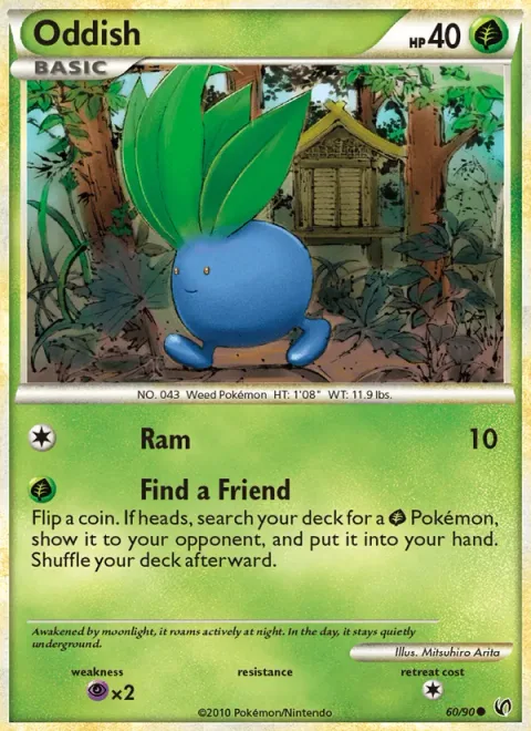 Oddish, card 60 from Undaunted