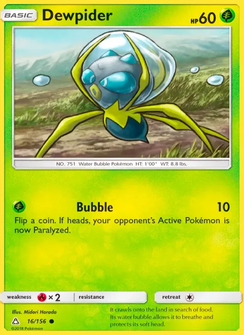 Dewpider, carte 16 de Ultra Prism