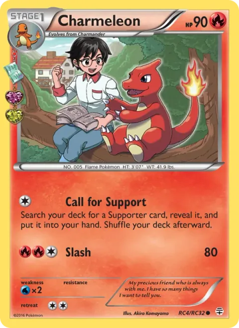 Charmeleon, carte RC4 de Generations