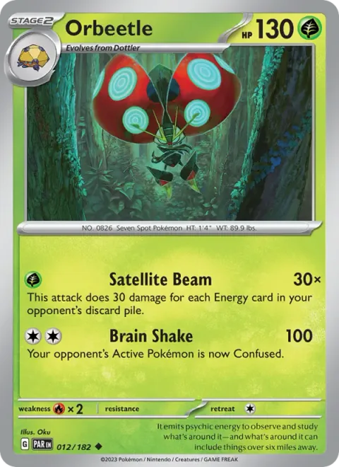 Orbeetle, card 012 from Paradox Rift