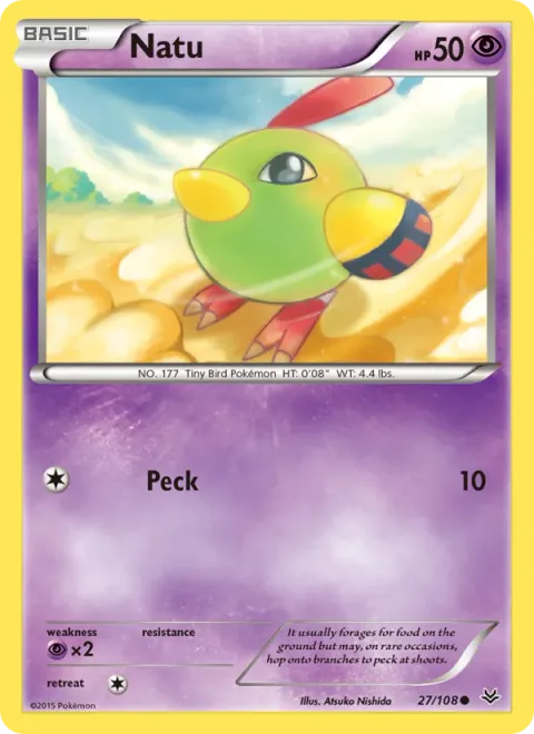 Natu, card 27 from Roaring Skies