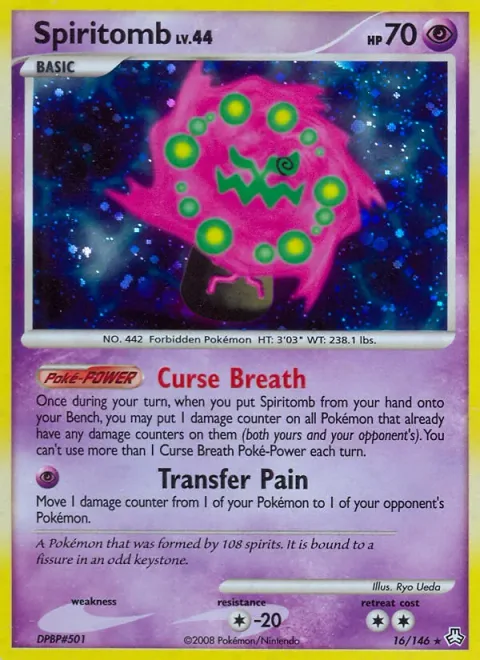 Spiritomb, card 16 from Legends Awakened