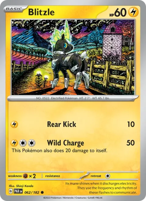 Blitzle, card 062 from Paradox Rift
